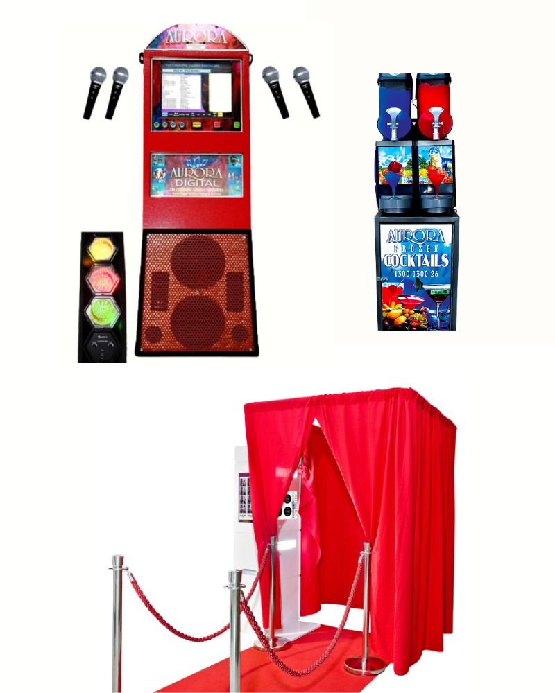 jukebox slushie photobooth package
