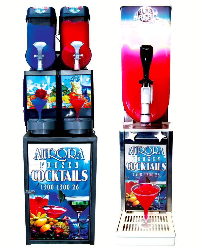 Single and Double Bowl Slushie Hire